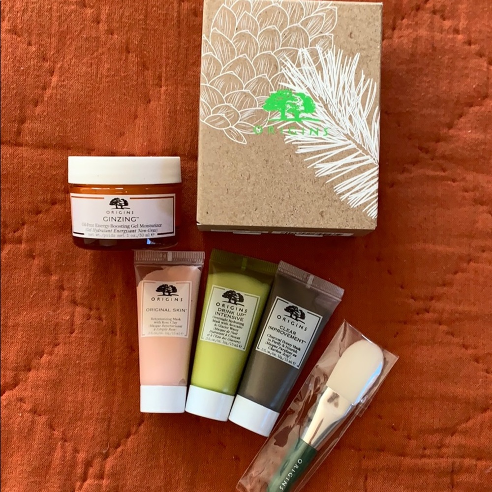 Origins 5 piece mask and moisture set